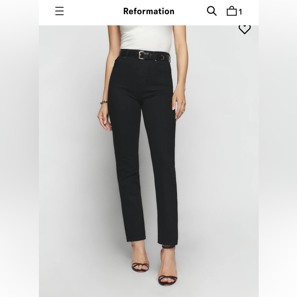 Reformation Liza Ultra High Rise Jean